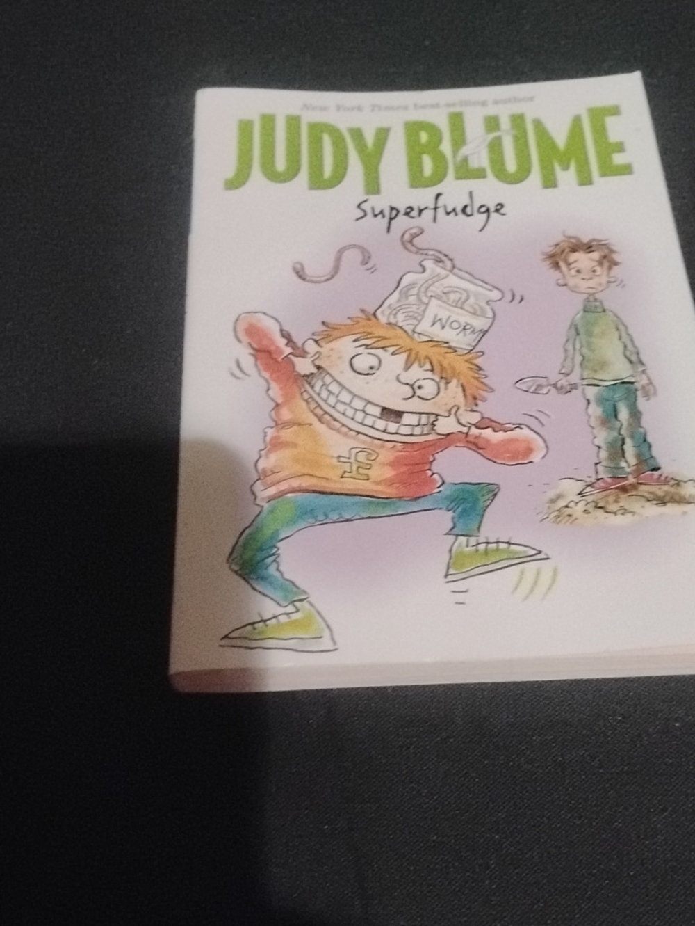 Judy Blue Superfudge Kids Book - White/Cream Cover